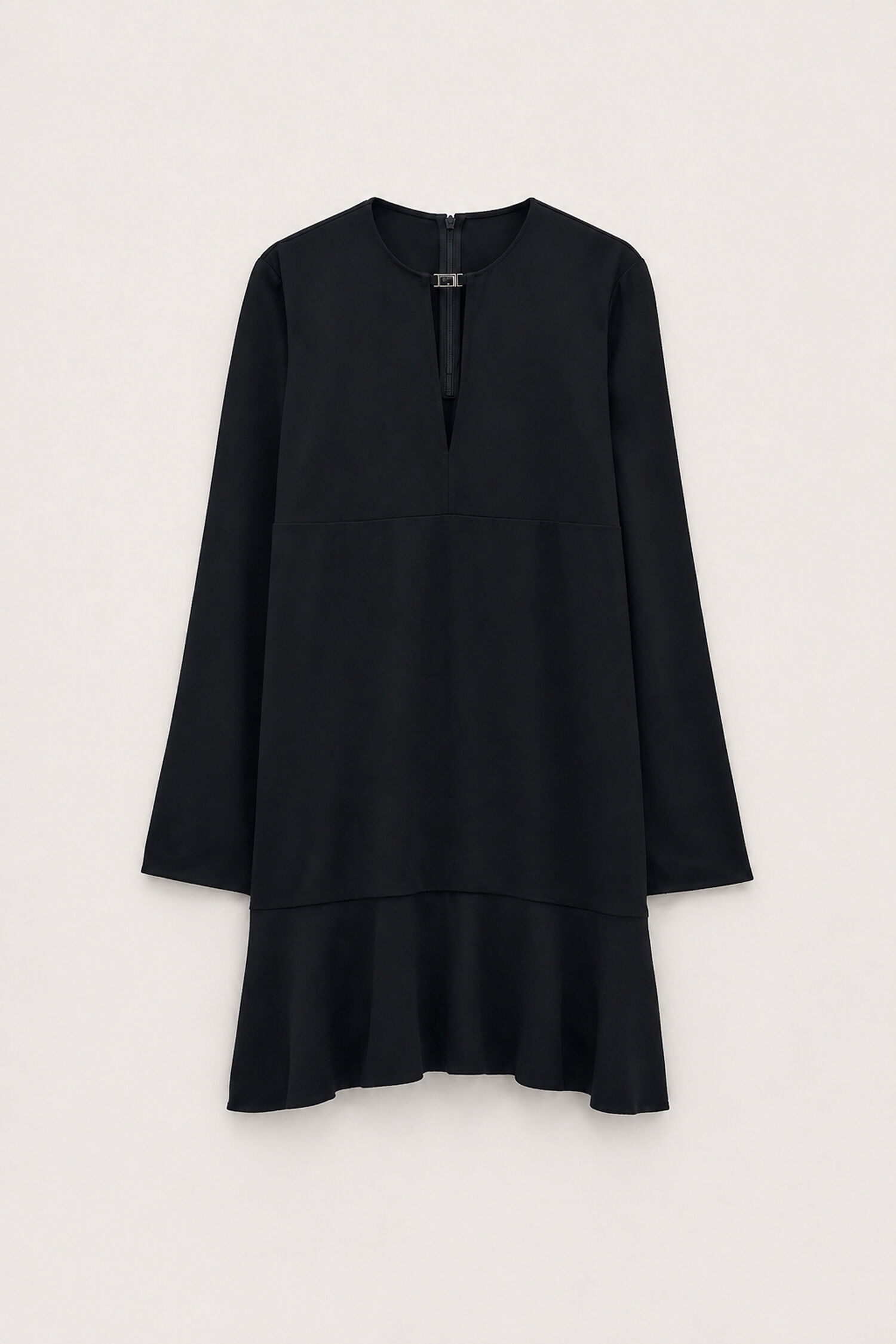 Triacetate Long sleeve Dress